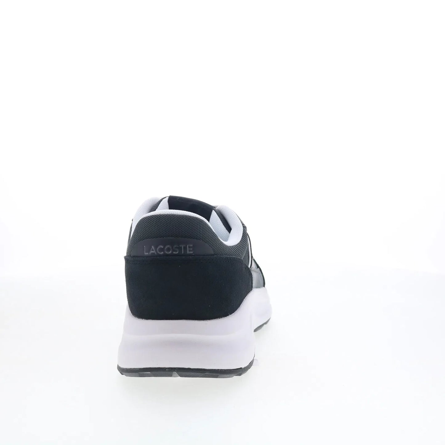Lacoste Run Set CGR 1261 SMA Mens Gray Suede Lifestyle Sneakers Shoes