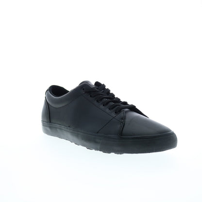 SlipGrips Slip Resistant Shoe Mens Black Wide Athletic Work & Safety Shoes