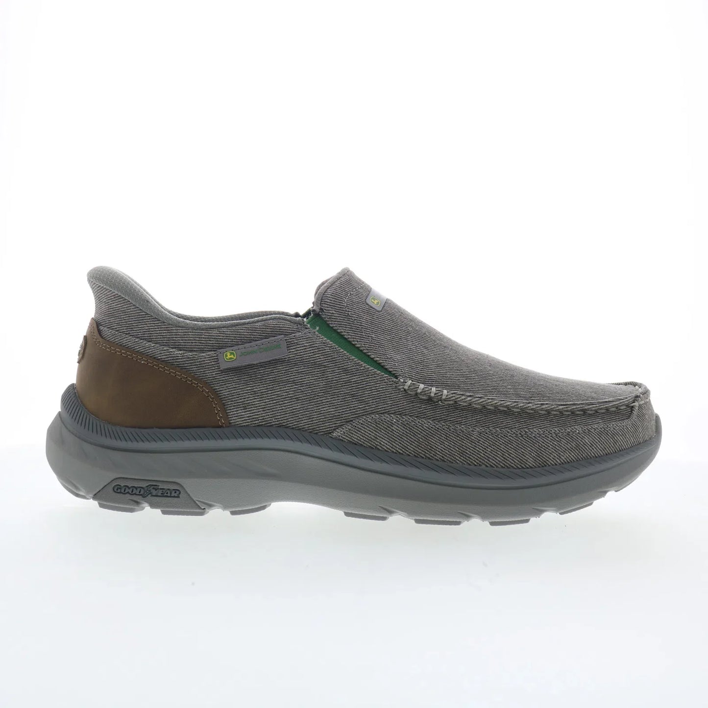 Skechers John Deere Pollard - Horace Mens Gray Lifestyle Sneakers Shoes