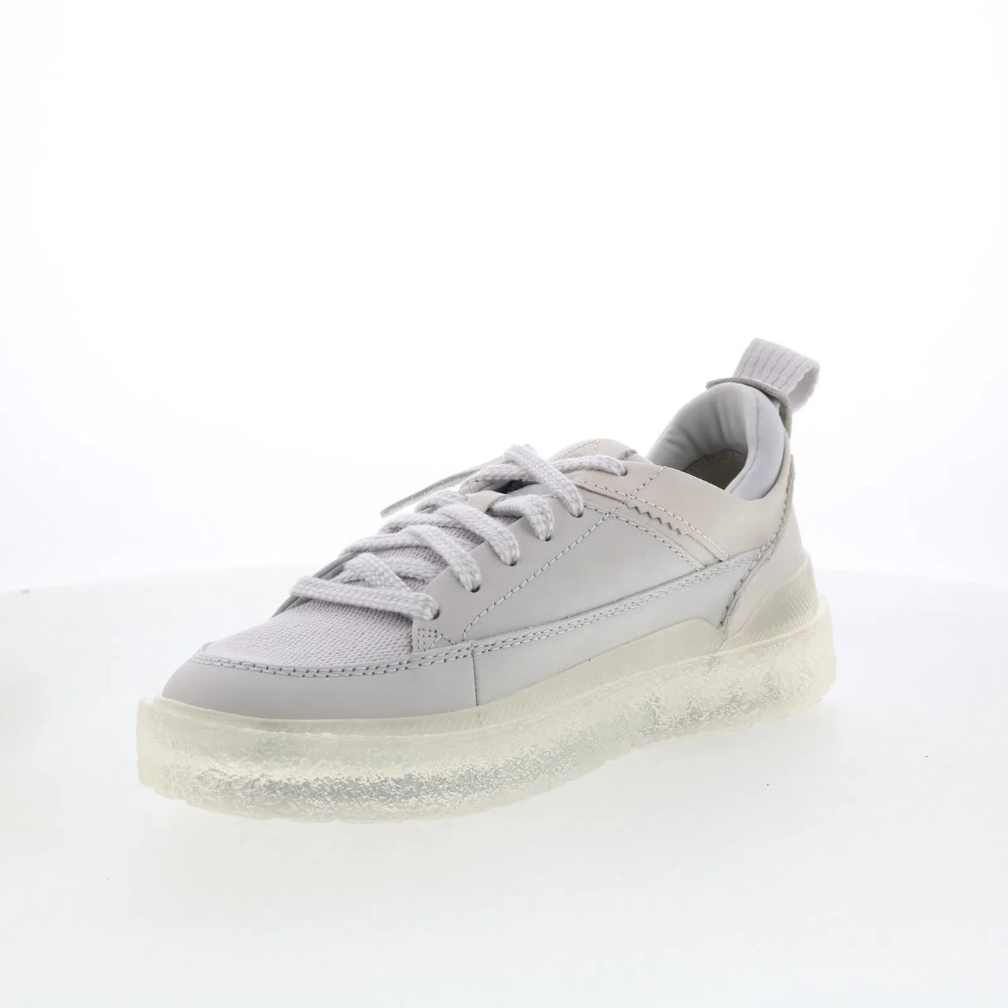 Clarks Somerset Lace 26176186 Mens White Nubuck Lifestyle Sneakers Shoes