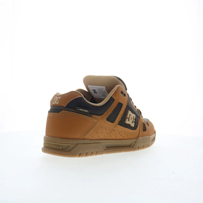 DC Stag WNT DC02399235-TANBRN Mens Brown Skate Inspired Sneakers Shoes