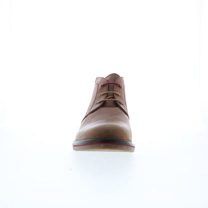 Testosterone Culater T93401 Mens Brown Leather Lace Up Chukkas Boots