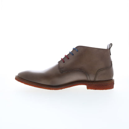 Testosterone Apple Valley T99600 Mens Brown Leather Lace Up Chukkas Boots