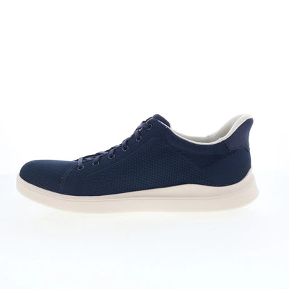 Rockport Taggart RMTAGGART Mens Blue Wide Canvas Lifestyle Sneakers Shoes