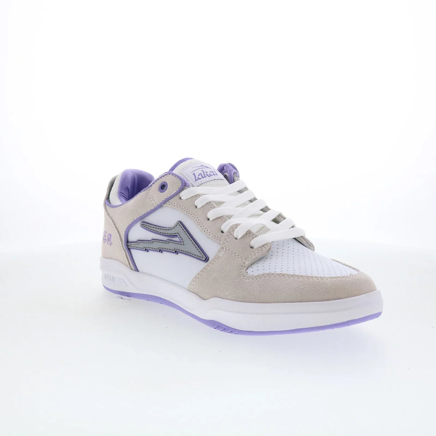 Lakai Telford Low Mens Gray Suede Lace Up Skate Inspired Sneakers Shoes