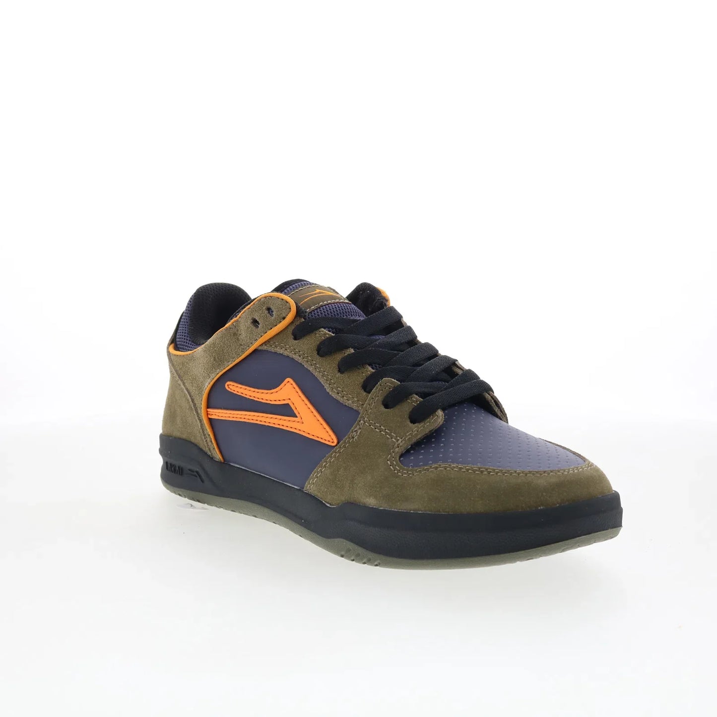 Lakai Telford Low Mens Blue Suede Lace Up Skate Inspired Sneakers Shoes