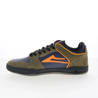 Lakai Telford Low Mens Blue Suede Lace Up Skate Inspired Sneakers Shoes