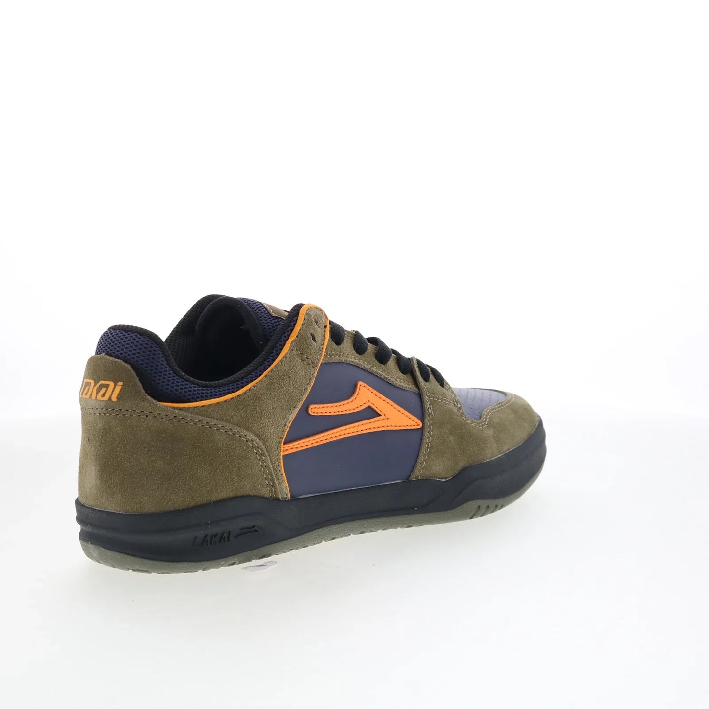 Lakai Telford Low Mens Blue Suede Lace Up Skate Inspired Sneakers Shoes