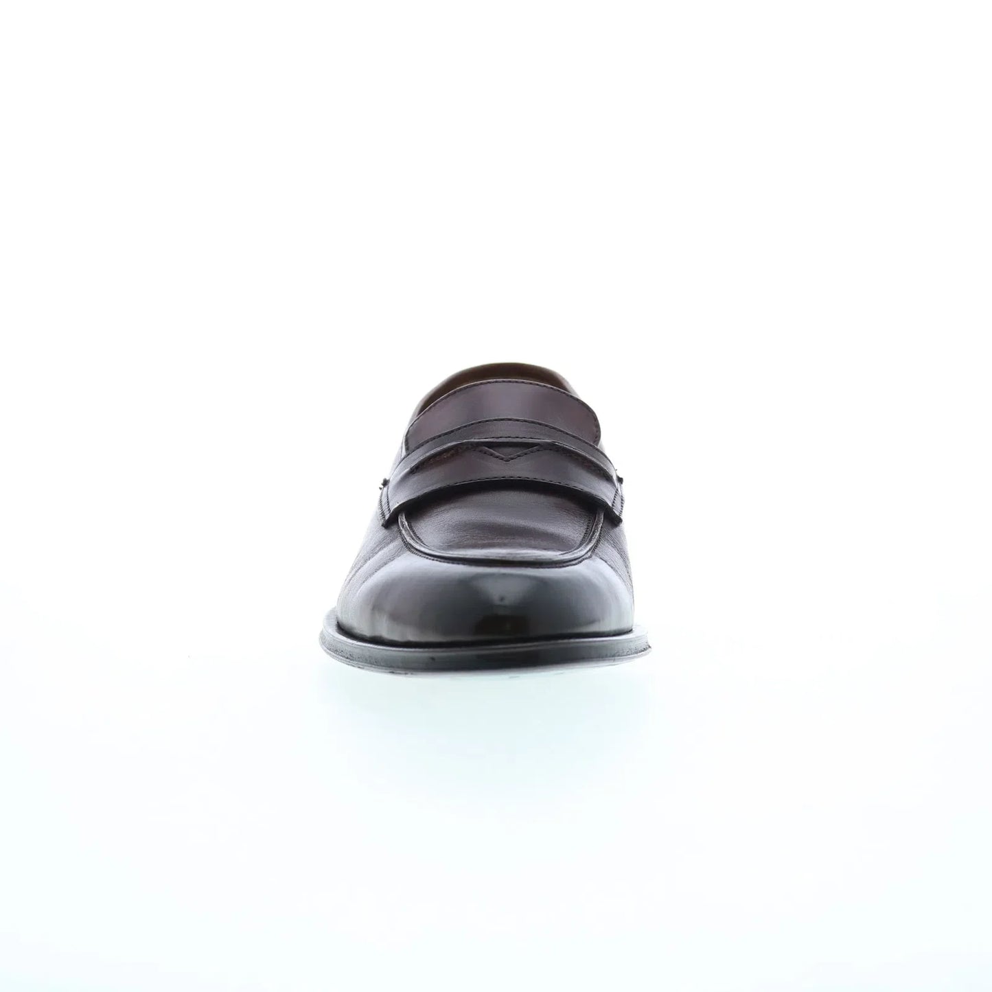 Pastori by Di Bianco Titus Deco Mens Brown Loafers & Slip Ons Penny Shoes