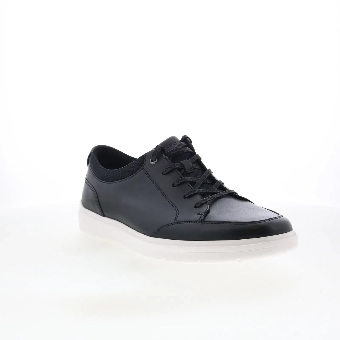 Rockport TM Court Blucher CJ1409 Mens Black Leather Lifestyle Sneakers Shoes