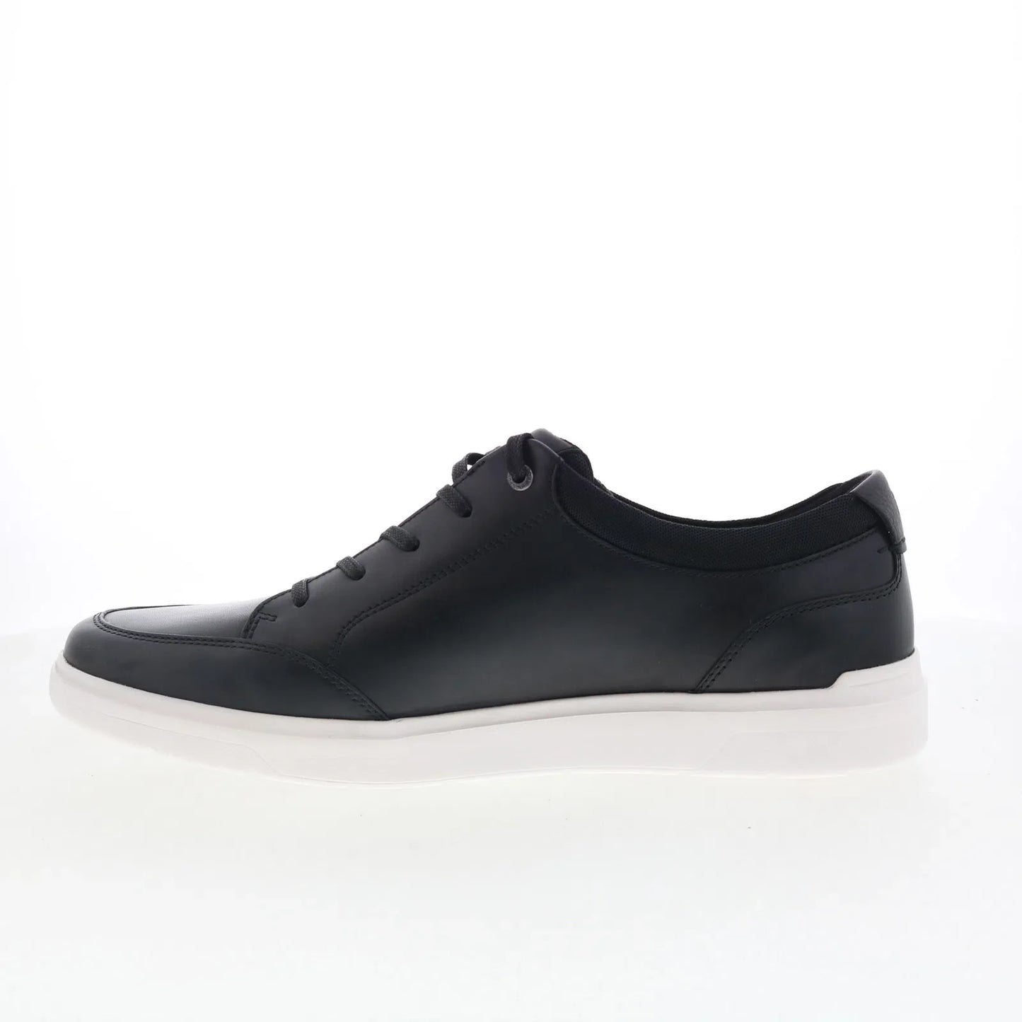 Rockport TM Court Blucher CJ1409 Mens Black Leather Lifestyle Sneakers Shoes