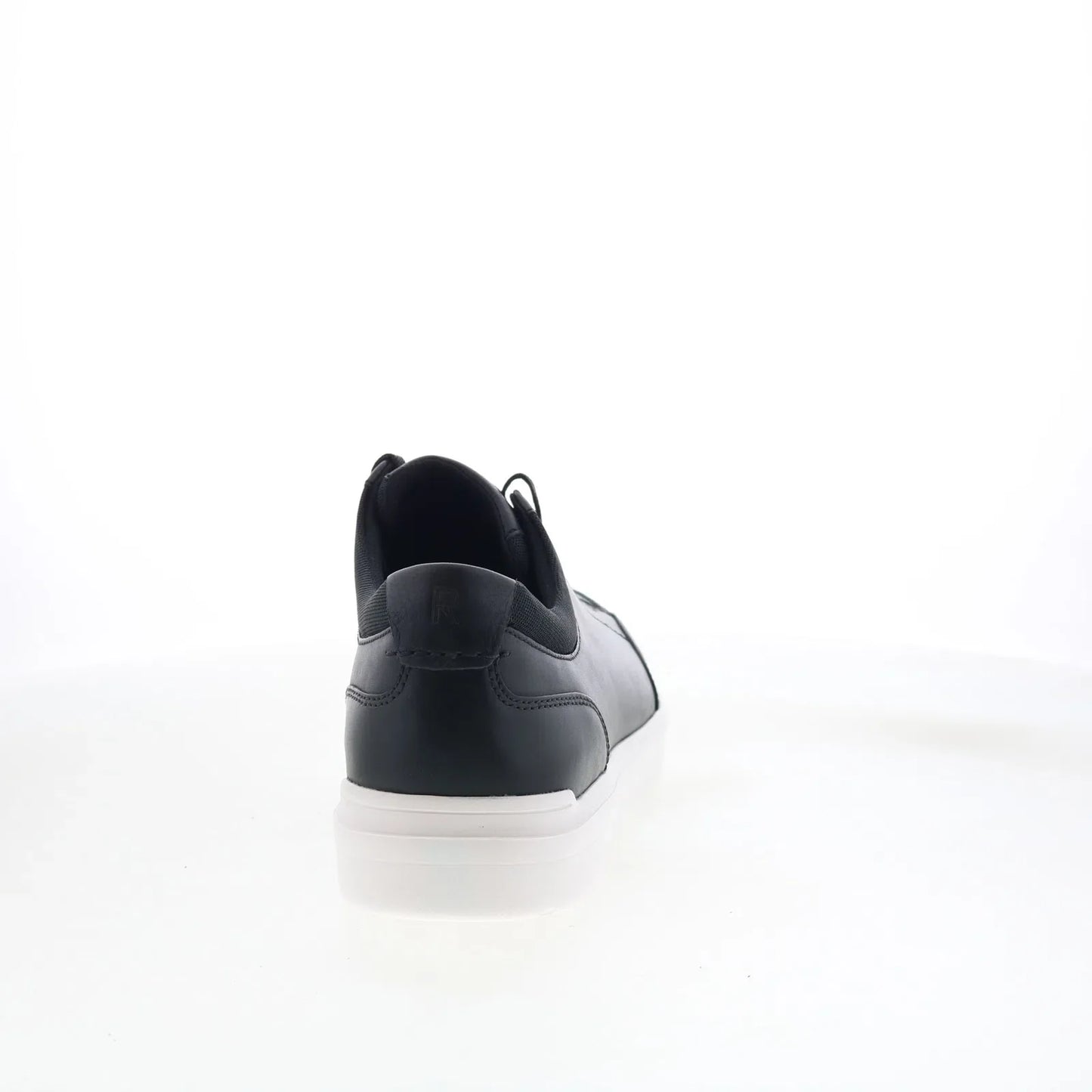 Rockport TM Court Blucher CJ1409 Mens Black Leather Lifestyle Sneakers Shoes