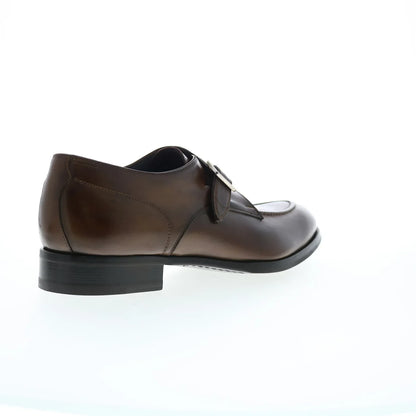 Di Bianco Treviso Mens Brown Leather Loafers & Slip Ons Casual Shoes