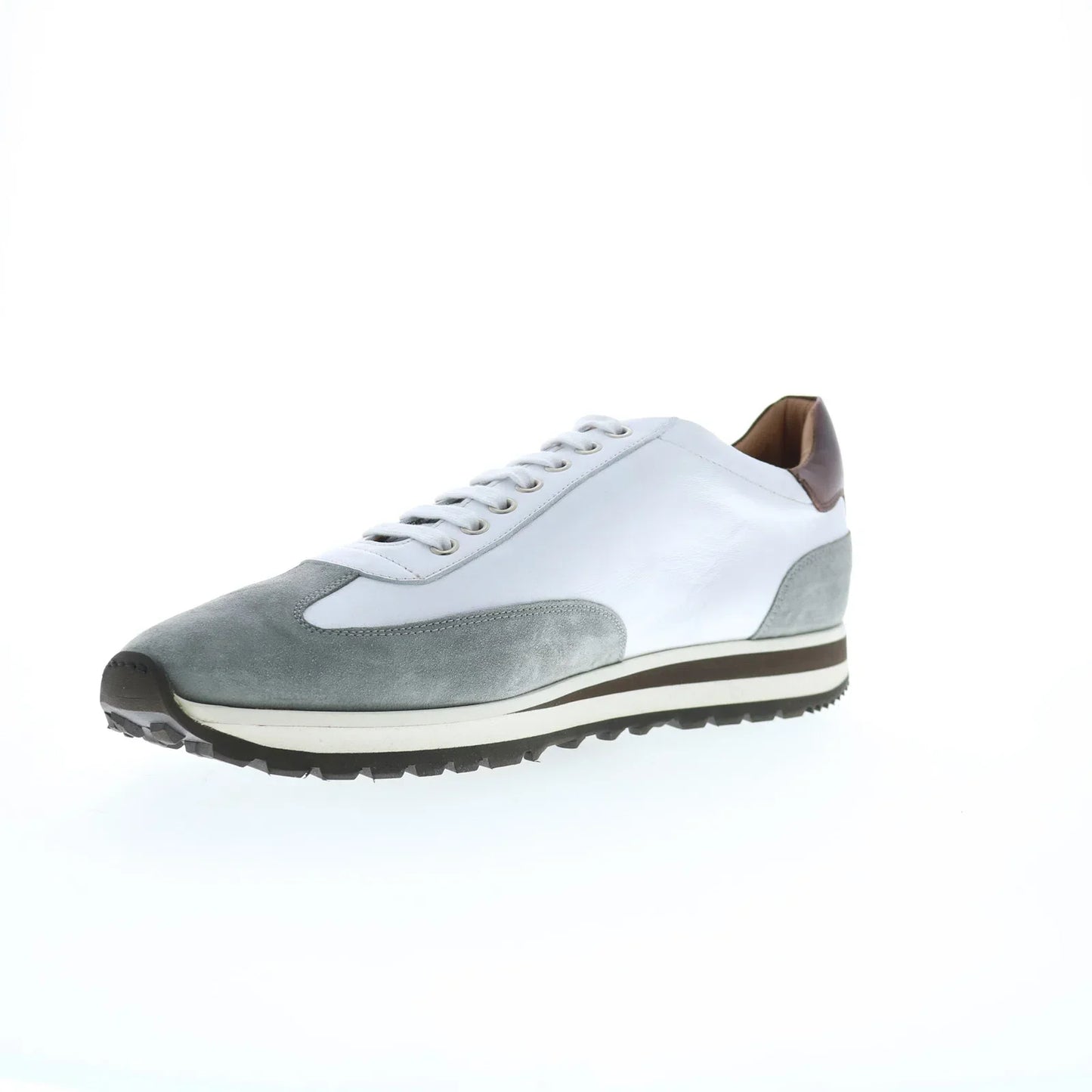 Di Bianco Trieste Suede SB307 Mens Gray Suede Lifestyle Sneakers Shoes