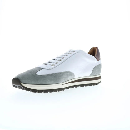 Di Bianco Trieste Suede SB307 Mens Gray Suede Lifestyle Sneakers Shoes