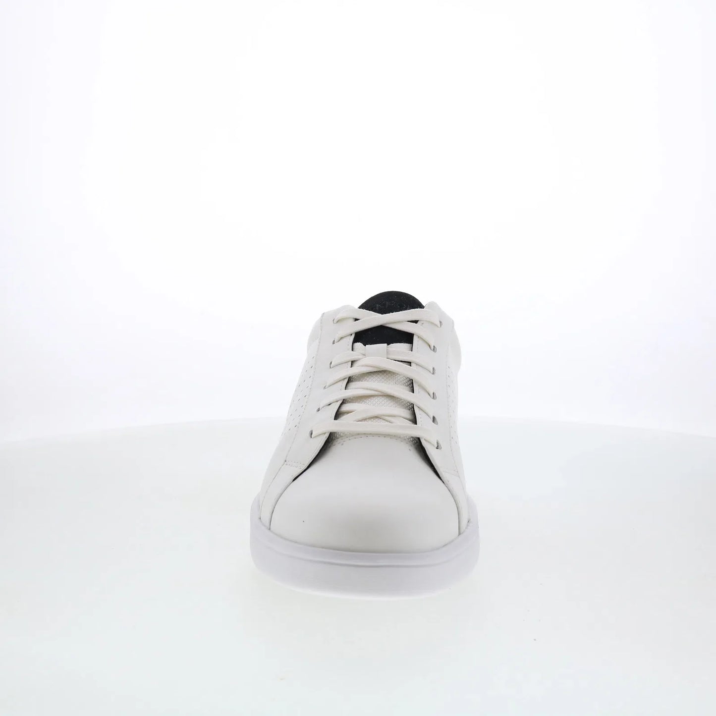 Rockport Tristen Lace Up Mens White Leather Lifestyle Sneakers Shoes