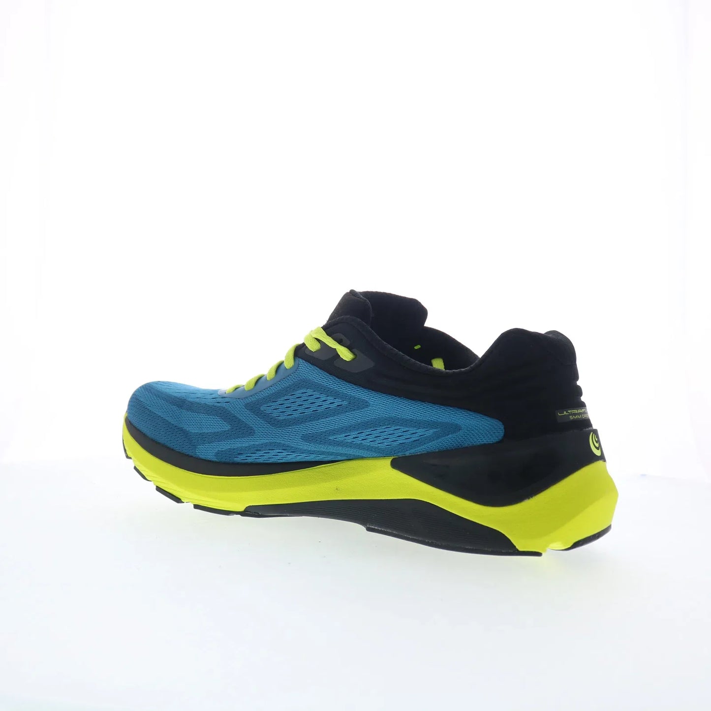 Topo UltraFly 3 M038 Mens Blue Canvas Lace Up Athletic Running Shoes
