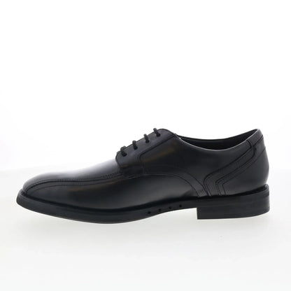Clarks Un Hugh Way 26169530 Mens Black Oxfords & Lace Ups Casual Shoes
