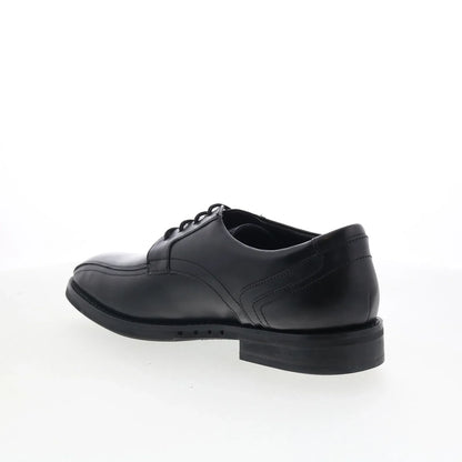 Clarks Un Hugh Way 26169530 Mens Black Oxfords & Lace Ups Casual Shoes