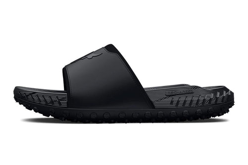 UA Project Rock 3 Slides :Black | Pitch Grey