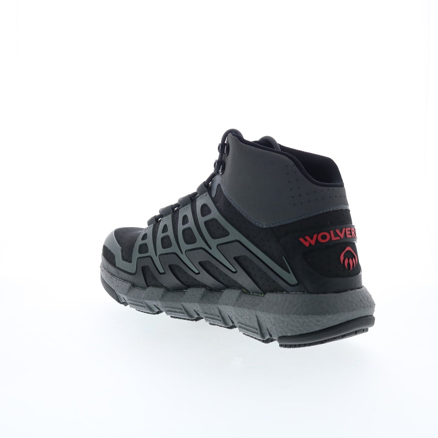 Wolverine Rev Vent DuraShocks FLX CarbonMax Mid Mens Gray Work & Safety Boots