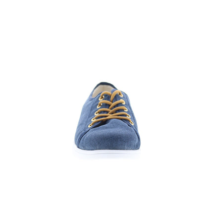 Hitchcock Emma W311 Womens Blue Extra Wide 4E Lifestyle Sneakers Shoes