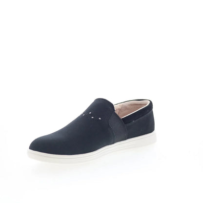 Spenco Waterfront Canvas SP1210BLK Womens Black Lifestyle Sneakers Shoes