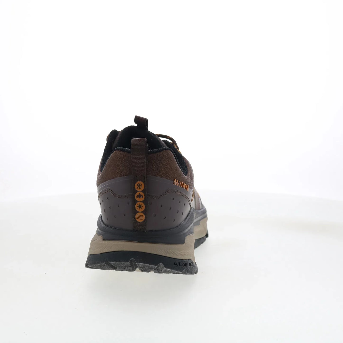 Skechers Waterproof D'Lux Journey - Slate Peak Mens Brown Athletic Shoes