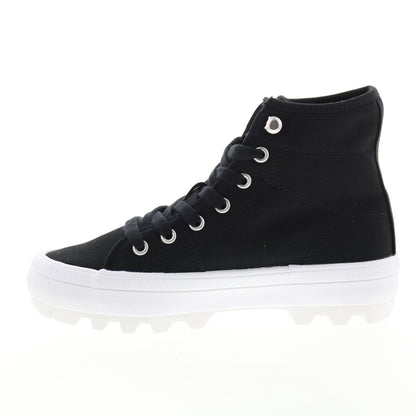 Lugz Habitat WHABIC-060 Womens Black Synthetic Lifestyle Sneakers Shoes