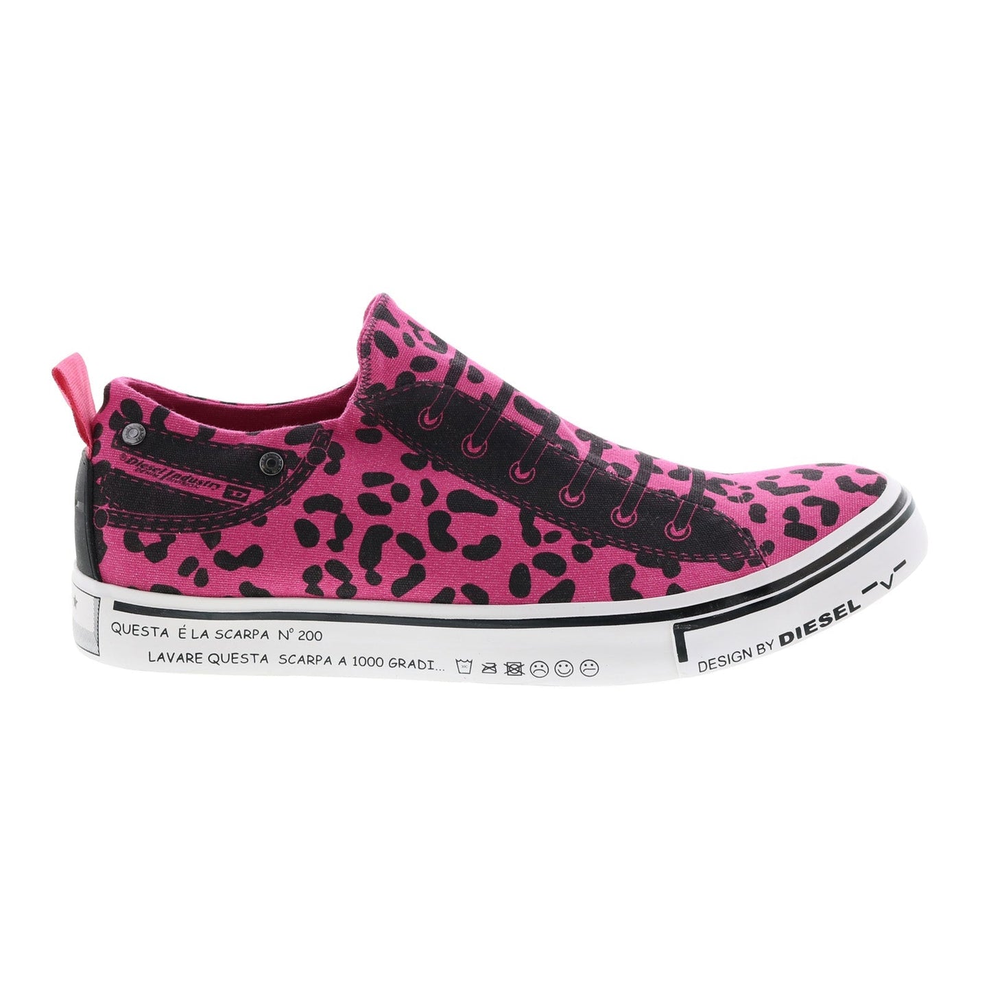 Diesel S-Imaginee Low Y01700-PS402-T4225 Mens Pink Lifestyle Sneakers Shoes