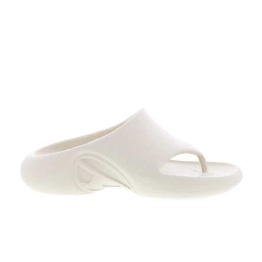 Diesel SA-Maui X Y03191-P5474-T1003 Mens White Flip-Flops Sandals Shoes